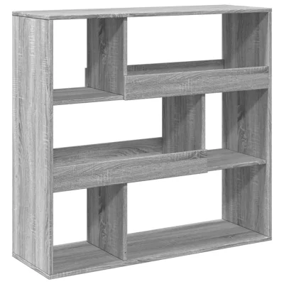 Paravan - Pregrada - Sobne pregrade za prostor siva sonoma 100x33x94,5 cm inženirski les