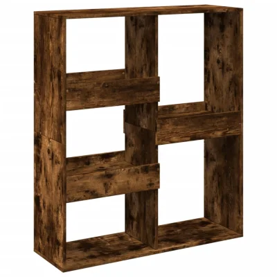 Paravan - Pregrada - Sobne pregrade za prostor dimljen hrast 100x33x115 cm inženirski les