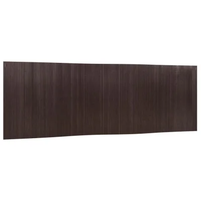 Paravan - Sobne pregrade temno rjav 165x600 cm bambus