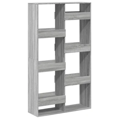 Paravan - Pregrada - Sobne pregrade za prostor siva sonoma 100x33x175 cm inženirski les