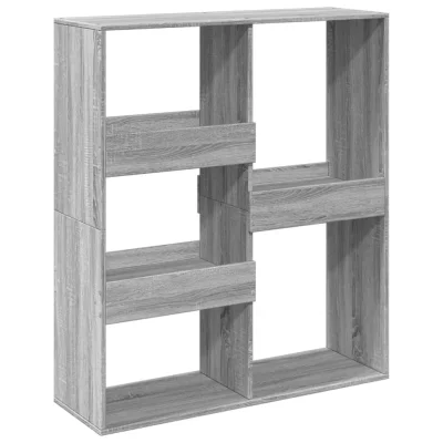 Paravan - Pregrada - Sobne pregrade za prostor siva sonoma 100x33x115 cm inženirski les