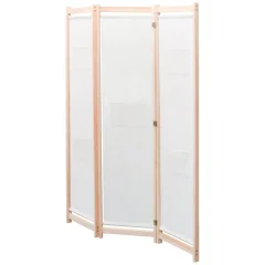 Paravan - Sobne pregrade 3-delni blago 120x170x4 cm krem