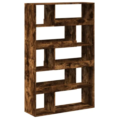 Paravan - Pregrada - Sobne pregrade za prostor dimljen hrast 100x33x156,5 cm inž. les