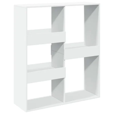 Paravan - Pregrada - Sobne pregrade za prostor bela 100x33x115 cm inženirski les