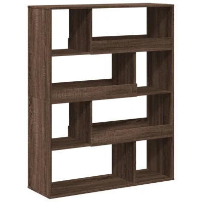 Paravan - Pregrada - Sobne pregrade za prostor rjav hrast 100x33x125,5 cm inženirski les