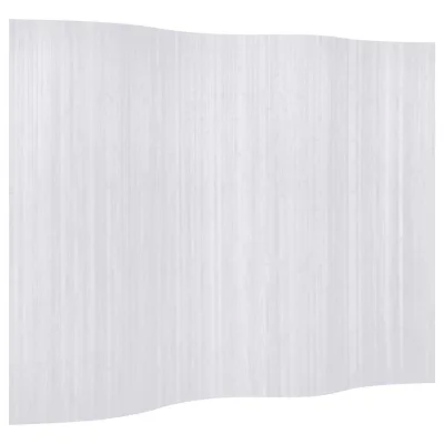 Paravan - Sobne pregrade iz bambusa bele barve 250x165 cm