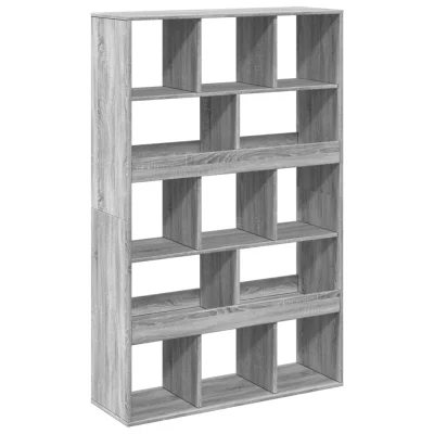 Paravan - Pregrada - Sobne pregrade za prostor siva sonoma 100x33x156,5 cm inženirski les