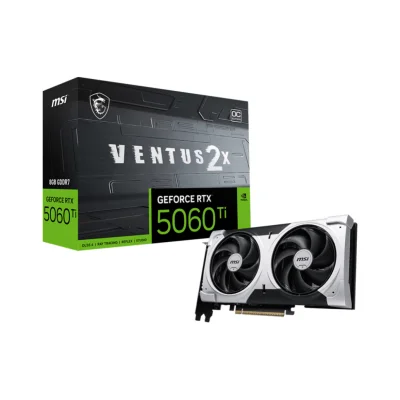 Grafična kartica nVidia RTX5060Ti MSI Ventus 2X OC - 8GB GDDR7 (V536-001R)