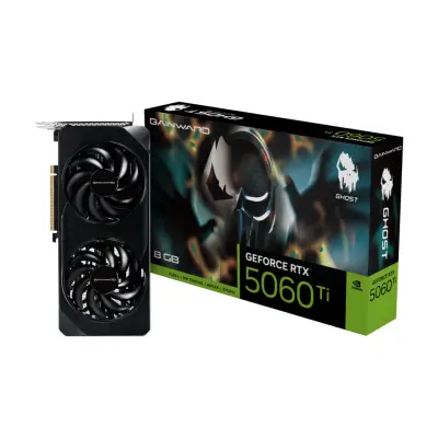 Grafična kartica nVidia RTX5060Ti Gainward Ghost - 8GB GDDR7 (NE7506T019P1-GB2062B)