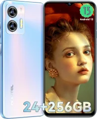 OUKITEL C35 24GB(12+12GB)+256GB, modra pametni telefon Android 13, 6.56” 50MP 5150mAh
