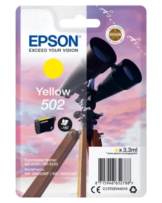 EPSON T02V4 (502) kartuša z rumenim črnilom