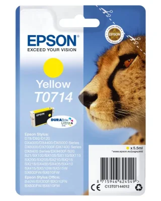 Kartuša z rumenim črnilom Epson T0714