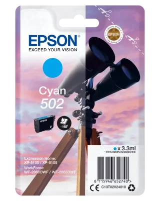EPSON T02V2 (502) Cyan kartuša