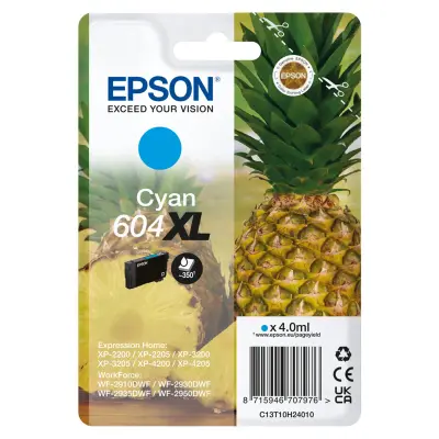 Originalna kartuša s črnilom Epson Single Pack Cyan 604Xl