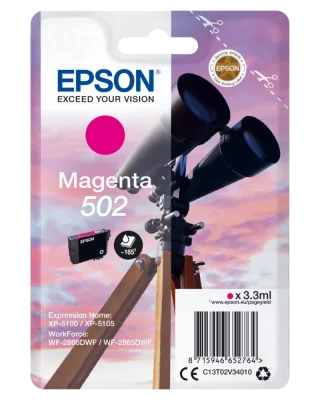 EPSON T02V3 (502) magenta kartuša s črnilom