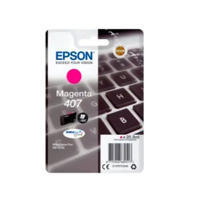 Originalna kartuša Epson 407 Magenta - C13T07U340 [Ml-20.3][Pag-1900]