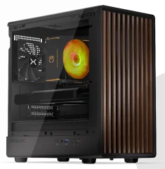 VIST Wood Ryzen 5 5600 NVIDIA GeForce RTX 4060 32GB SSD 1TB M.2 WIFI