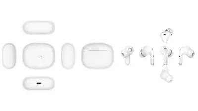 Xiaomi Buds 5 Pro BT slušalke bele XIAOMI