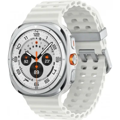 Pametna ura Samsung Galaxy Watch Ultra, 47mm, LTE, Titanium White ODPRTA EMBALAŽA