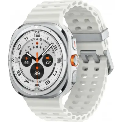 Pametna ura Samsung Galaxy Watch Ultra, 47mm, LTE, Titanium White ODPRTA EMBALAŽA