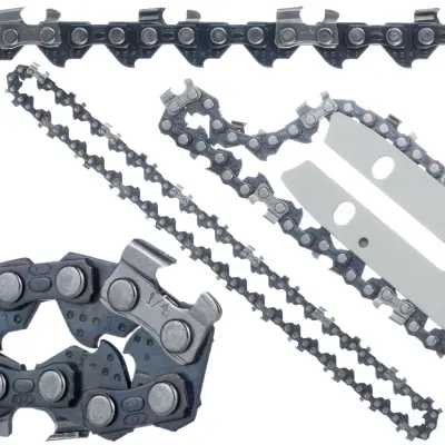 Rosfix Veriga Za Mini Motorno Žago 8'''' – 1/4'''' Skok, 24 Rezalcev, 48 Členov | Kaljena Jekla, Visoka Trpežnost