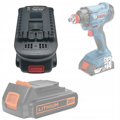 BLACK&DECKER / STANLEYJEV ADAPTER / PRETVORNIK ZA 18V BATERIJE BOSCH 18V (BPS18BSL)