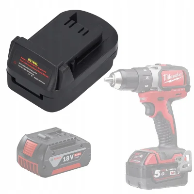 ADAPTER / PRETVORNIK ZA AKUMULATORJE 18V BOSCH ZA AKUMULATORJE 18V MILWAUKEE (BS18ML)