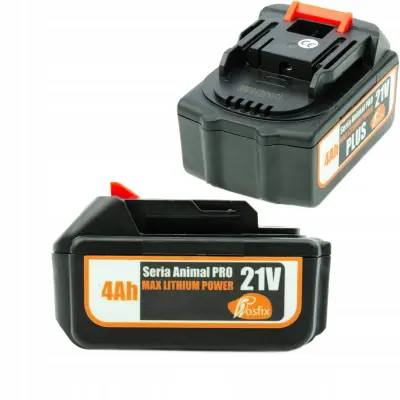 Rosfix Akumulator 21V 4Ah – Za Orodja Serije Animal PRO | MAX Lithium Power, Kompatibilen z Makita