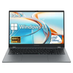 Prenosni Računalnik CHUWI Herobook Plus - Procesor Intel Celeron N4020 15.6'' Zaslon Windows 11 8GB+256GB 5000mAh Baterija - Siva