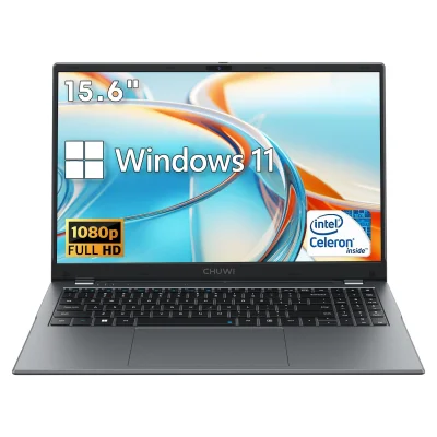 Prenosni Računalnik CHUWI Herobook Plus - Procesor Intel Celeron N4020 15.6'' Zaslon Windows 11 8GB+256GB 5000mAh Baterija - Siva