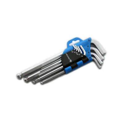 HOEGERT 9-delni dolg imbus set HT1W804 1,5-10 mm