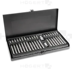 Set nastavkov od 40kom 1/2˝,3/8˝CrV