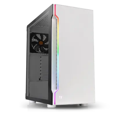 THERMALTAKE H200 TG RGB ohišje belo