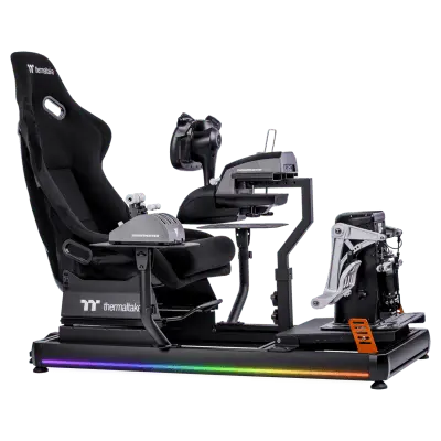 THERMALTAKE GSC GF500 Flight Simulator Cockpit Black
