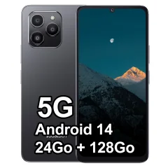FOSSIBOT S1 6GB+128GB 
črna 5G pametni telefon