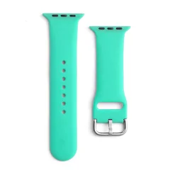 Silikonski pas za Apple Watch Ultra 2-9/SE 42/44/45/49mm Silicone Strap APS mint