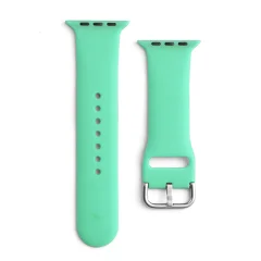 Silikonski pašček APS mint za Apple Watch 2-9/SE 38/40/41mm