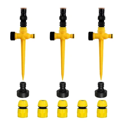 3 kosi vrtnih vodnih škropilnic za avtomatsko namakanje za zunanjo travo