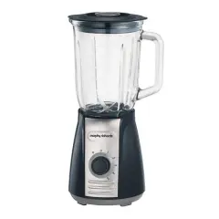 Morphy Richards 403010 – Zmogljiv kuhinjski mešalnik s steklenim vrčem ČRN