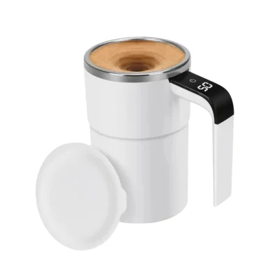 Skodelica za kavo za s seboj, Termo lonček za kavo za na pot | MIKSICUP bela