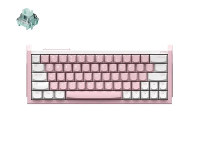 IQUNIX EZ63 Magnetno Stikalo Gaming HE Keyboard Roza / Magnetic Jade Gaming Switch