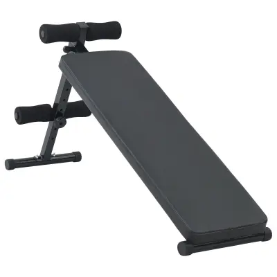 vidaXL Klop za trebušnjake 150 kg zložljiva in višina nastavljiva 48-68 cm jekleno