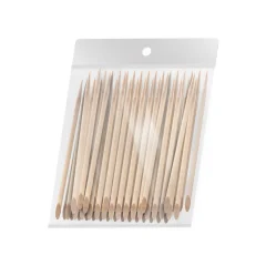 100 enot. Lesene palčke za obnohtno kožico za manikuro 11,5 cm OCHO NAILS