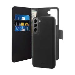 PURO, Ohišje za Samsung Galaxy S22 Plus 5G Folio 2 v 1, magnetno snemljivo, ?rna