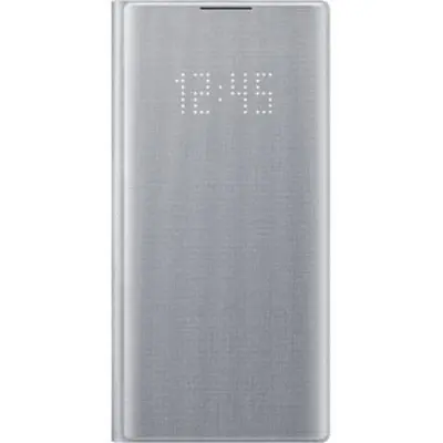 Samsung, Ohišje za Galaxy Note10 N970 Folio LED Model View Cover z držalom za kartice, Siva