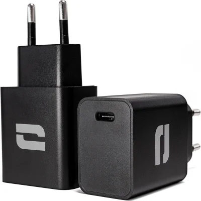 Crosscall, Super hiter univerzalni 20W polnilnik USB-C z dovajanjem energije, ?rna
