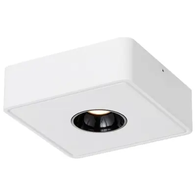 NETTLIFE 7W toplo bela LED reflektorja - moderna kvadratna stropna svetilka za hodnik, kuhinjo, jedilnico