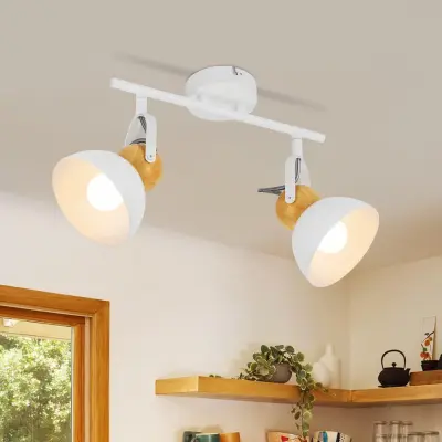 NETTLIFE Vintage črna stropna svetilka E27 nastavljiva svetilka za hodnik retro industrijska kovinska nastavljiva