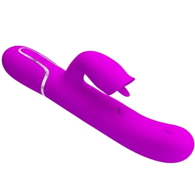 PRETTY LOVE - VIBRATOR ZA LIZANJE ZAJCA FUCHSIA