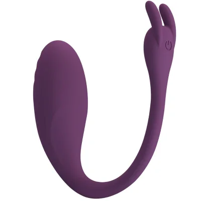 PRETTY LOVE - APLIKACIJA ZA VIBRATOR CATALINA DALJINSKI UPRAVLJALNIK VIJOLIČEN